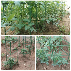 12pcs Garden Vegetables Stakes for Plant Cage Support Tomato Cage 11mm Stake