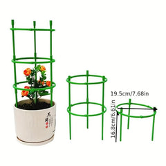 Rattan Climbing Flower Rack Lotus Leaves Protector Gardening Support Rod