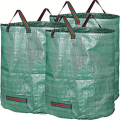 272L Reusable Garden Waste Bags for Leaves Grass Plants