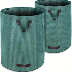 272L Reusable Garden Waste Bags for Leaves Grass Plants