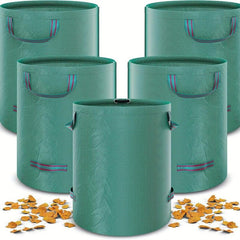 272L Reusable Garden Waste Bags for Leaves Grass Plants