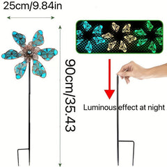 Illuminate Your Garden with Butterfly Wind Spinners