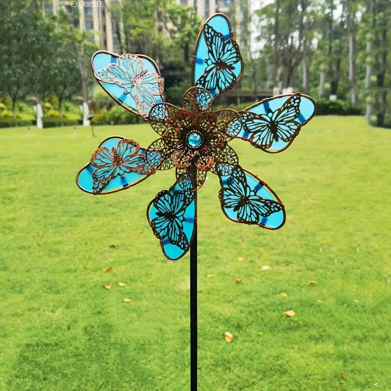 Illuminate Your Garden with Butterfly Wind Spinners