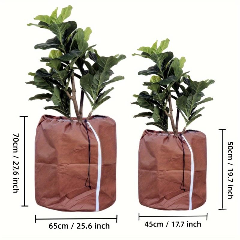 Winter Plant Protection Bag Frost Cover Cold Protection for Potted Plants