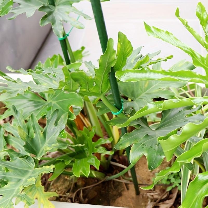 10pcs Coated Steel Plant Stakes 60cm Garden Tool Supplies Plant Holder