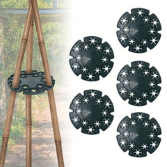 Bamboo Disc Flower Pillar Climbing Frame Fruit Support Plant