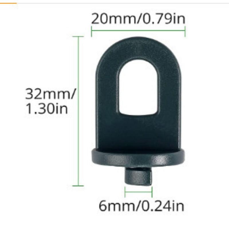 50pcs Greenhouse Fixed Ring Buckle Garden Accessories Slide Hanger