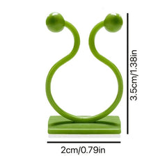 10pcs Garden Wall Plant Climber Vine Support Clips Self Adhesive