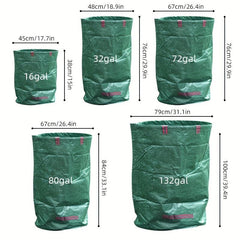 500L Large Capacity Withered Leaf Bag Reusable Garbage Bag