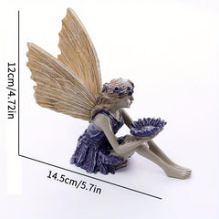 Fairy Resin Statue For Outdoor Garden Decor