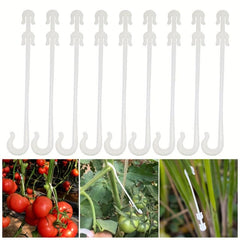50pcs Vegetable Fruit Support J Hooks Tomato Support J Hooks Vegetable Clips