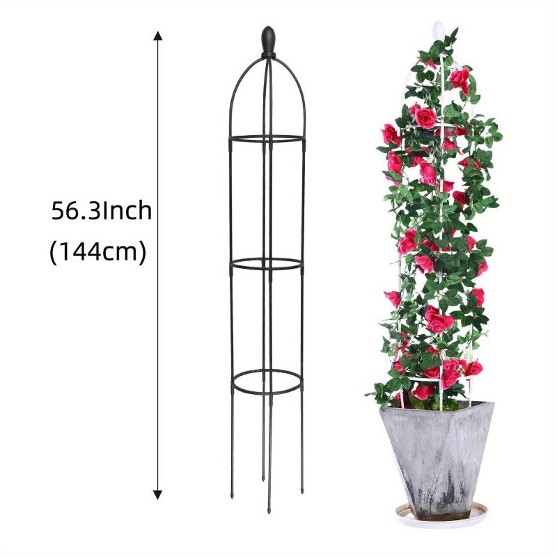Tower Obelisk Garden Trellis Plant Support for Vines & Flowers