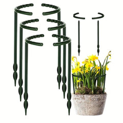 6pcs Garden Support Rings for Flower Greenhouses & Arrangements
