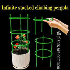 Stackable Climbing Vine Support Rods Set