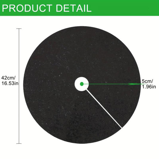 10pcs 82 04 Cm Non Woven Tree Mulch Ring Degradable Tree Protector Mat
