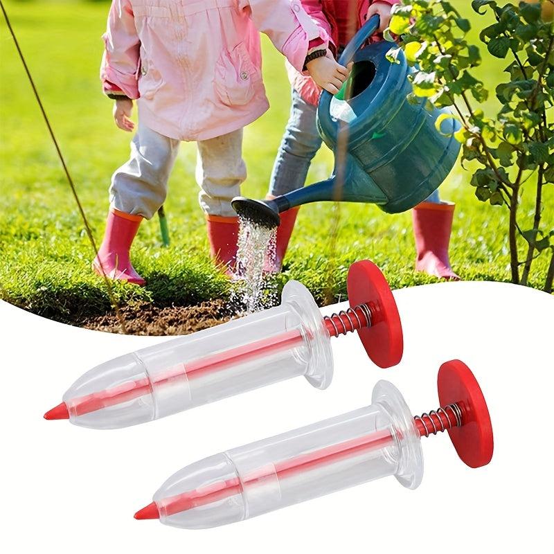 2pcs Syringe Seeder Mini Sowing Seed Dispenser Garden Seed Sower