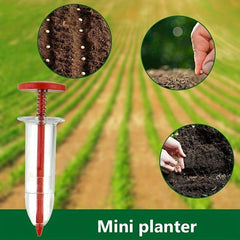 2pcs Syringe Seeder Mini Sowing Seed Dispenser Garden Seed Sower