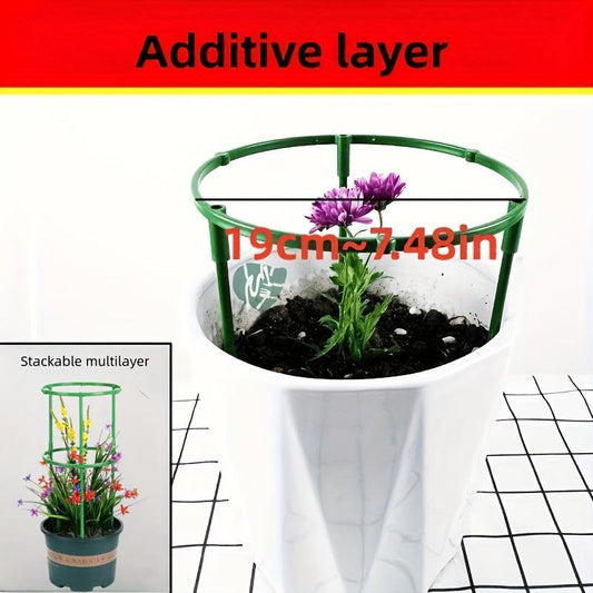 3pcs Universal Flower Holder Support Rod Crab Claw Lotus Holder