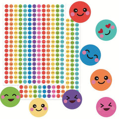 1170 Pcs Happy Face Stickers School Reward Behavior Chart Student Planner