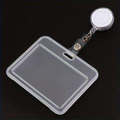 Horizontal Card Set with Easy Pull Buckle Clip
