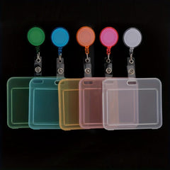 Horizontal Card Set with Easy Pull Buckle Clip
