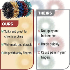10 Pack Stress Relief Fidget Rings for ADHD & Autism
