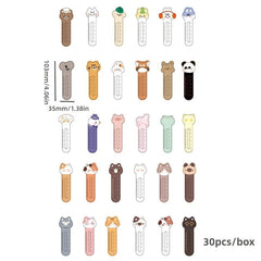 30 Cute Cartoon Bookmarks - Perfect for Bookworms