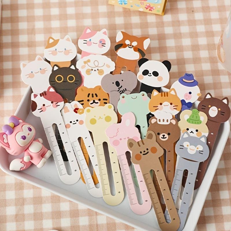 30 Cute Cartoon Bookmarks - Perfect for Bookworms