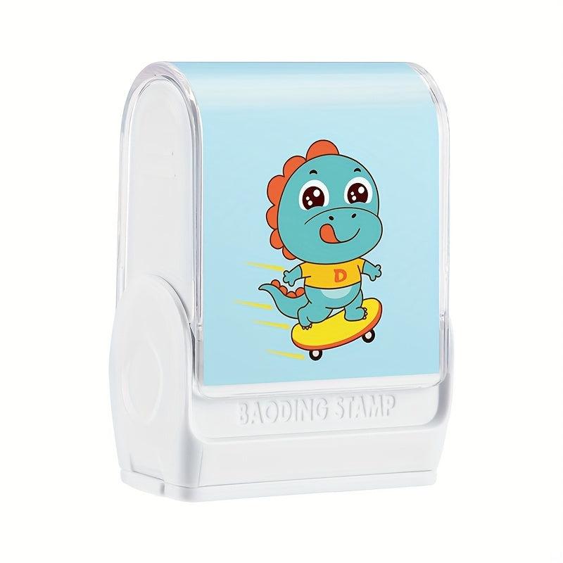 Custom Name Stamp Waterproof Seal Signature Ink Pad Print for Clothes Bags