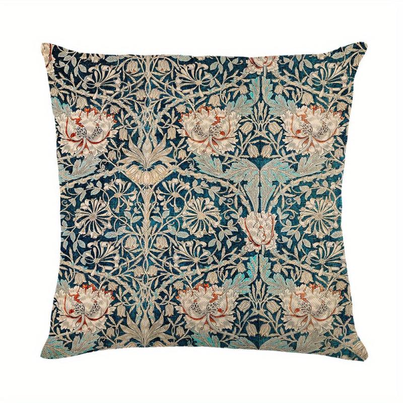 Bohemian Style Throw Pillow Case Colorful Cushion Cover 100% Polyester 44.96x44