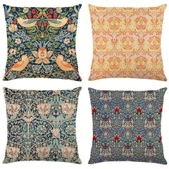 Bohemian Style Throw Pillow Case Colorful Cushion Cover 100% Polyester 44.96x44