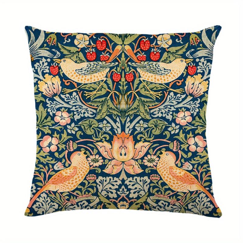 Bohemian Style Throw Pillow Case Colorful Cushion Cover 100% Polyester 44.96x44