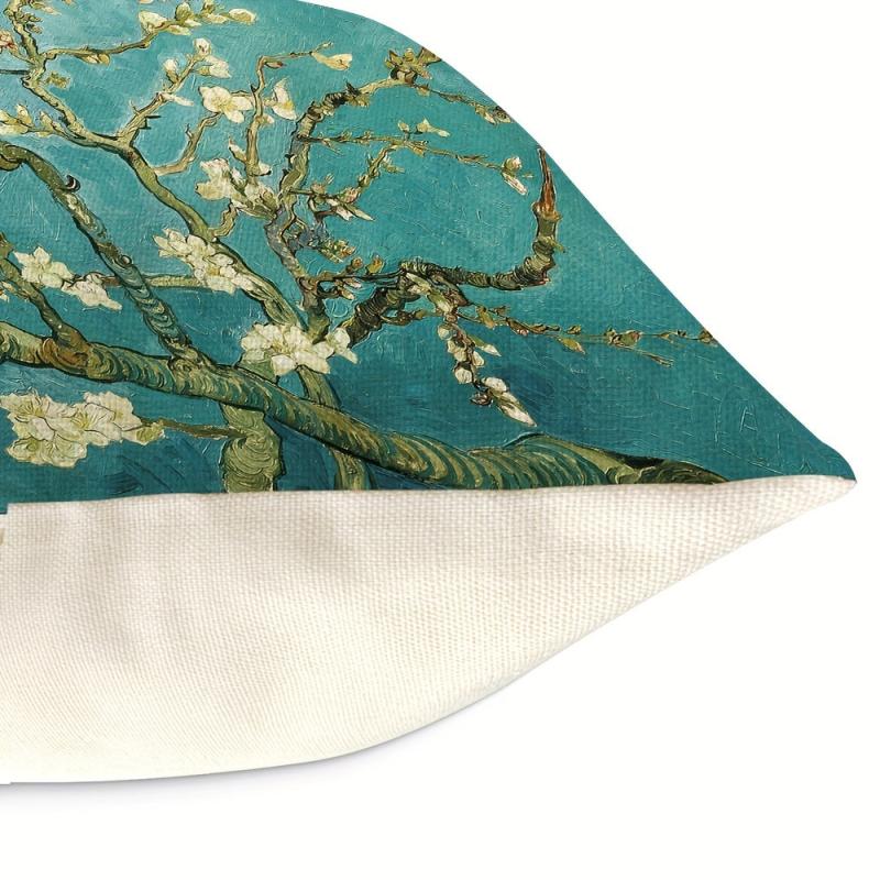 Birds & Branch Print Pillow Case 100% Polyester Home Decor