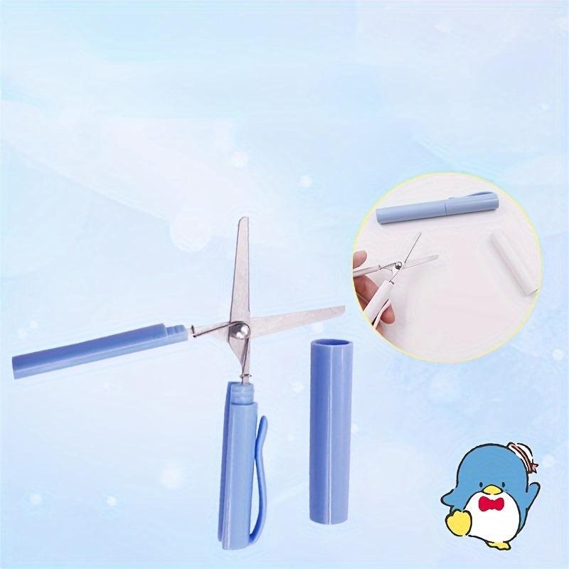Mini Portable Folding Scissors for Office Home School Use