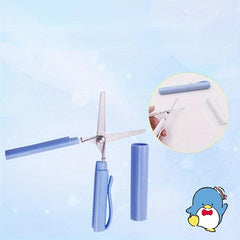 Mini Portable Folding Scissors for Office Home School Use