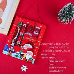 6pc Christmas Stationery Set Learning Gift Prizes