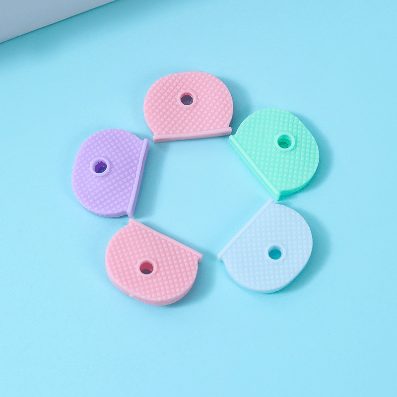 Colorful Silicone Key Covers & Rings - Add a Pop of Color