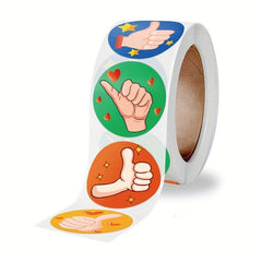 500pcs Big Thumb Up Stickers for Students & Teachers