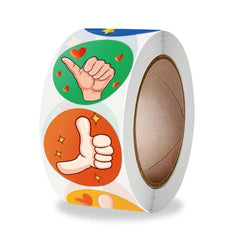 500pcs Big Thumb Up Stickers for Students & Teachers