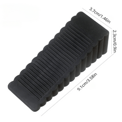 Triangle Door Stop Safety Rubber Block Home Office Anti collision Door Stoppers