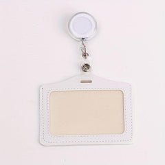Stylish PU Leather Card Holder Set for Women Men Students