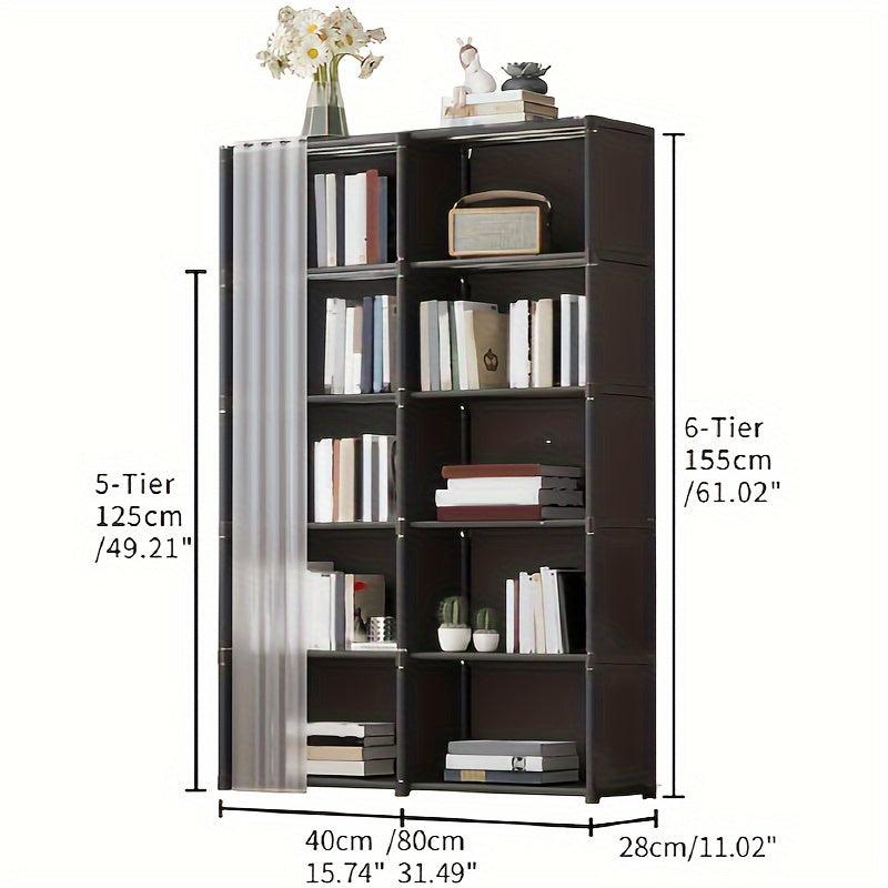 Floor Mounted Storage Cabinet - Multifunctional Bookshelves