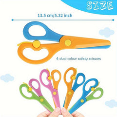 1pc Training Scissors Safety Scissors Art Scissors