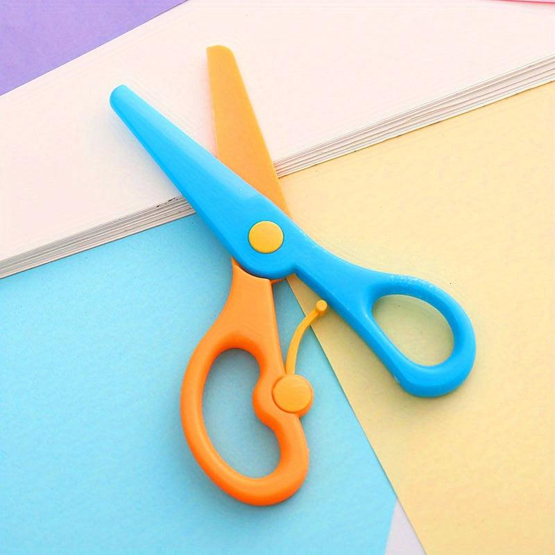 1pc Training Scissors Safety Scissors Art Scissors