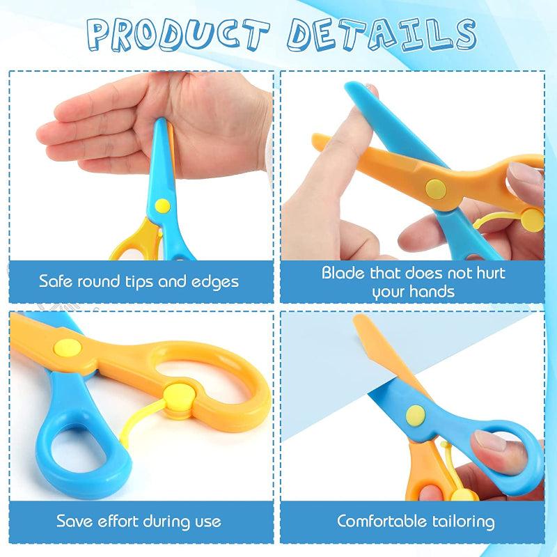 1pc Training Scissors Safety Scissors Art Scissors