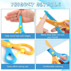 1pc Training Scissors Safety Scissors Art Scissors
