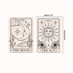 Moon And Sun Canvas Painting Wall Art Prints For Living Room Bedroom