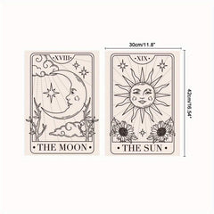 Moon And Sun Canvas Painting Wall Art Prints For Living Room Bedroom