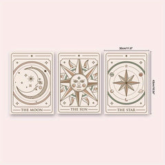 Moon And Sun Canvas Painting Wall Art Prints For Living Room Bedroom
