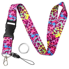 Neck Lanyard Quick Release Keys Wallet ID Card Holder